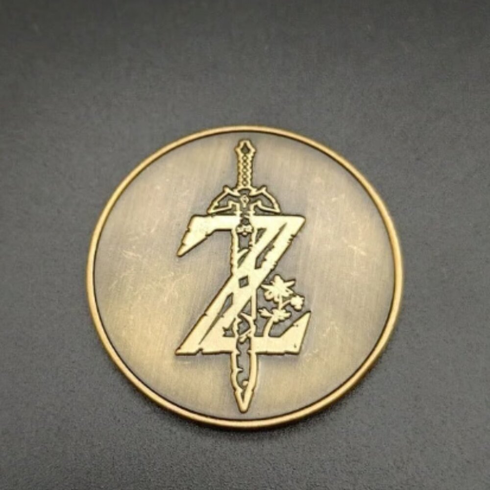 The Legend Of Zelda Breath Of The Wild Collectable Coin Used
